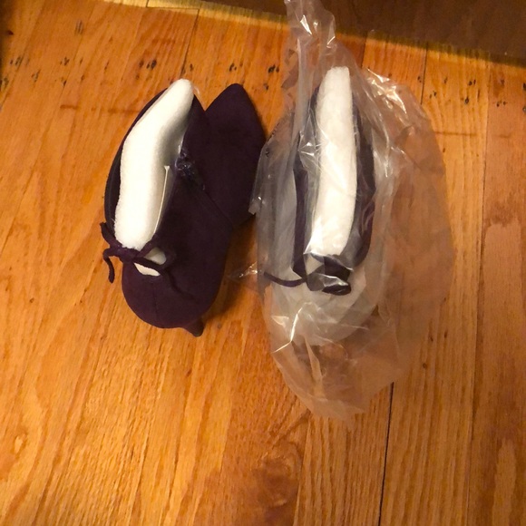 SAVIER| Purple suede boots. - Picture 5 of 11